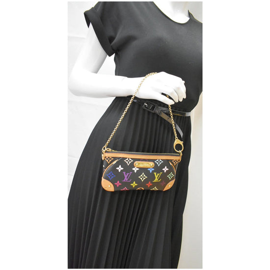 Louis Vuitton, Bags, Authentic Louis Vuitton Multicolor Milla Clutch