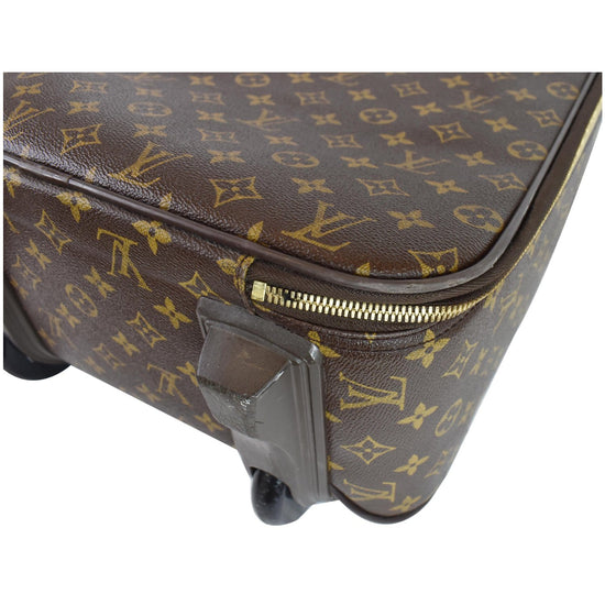 Louis Vuitton Brown Nylon Pegase 45 Suitcase Cover/Protector