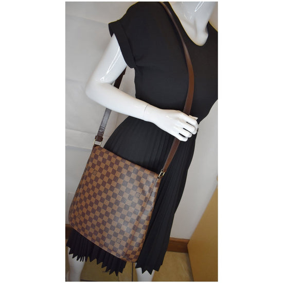 Louis Vuitton Musette Salsa GM Damier Ebene - LVLENKA Luxury Consignment