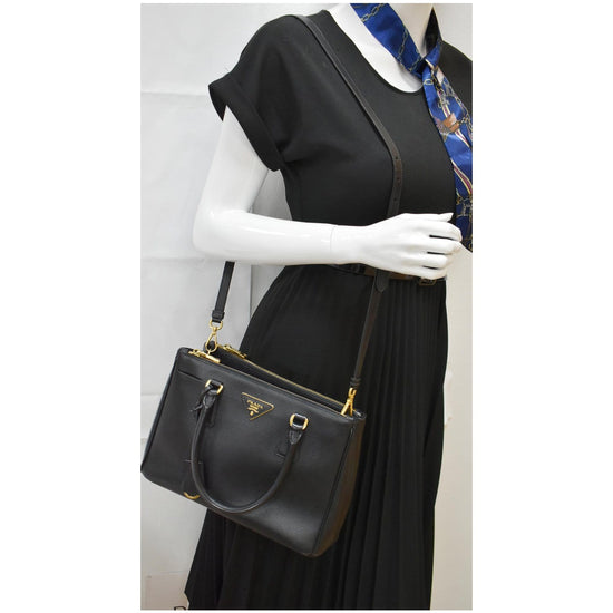 Small Prada Galleria Ombré Saffiano Leather Bag, Women, Gradient