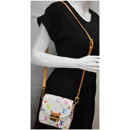 Louis Vuitton Black Multicolor HEARTBREAKER CrossBody Bag Never