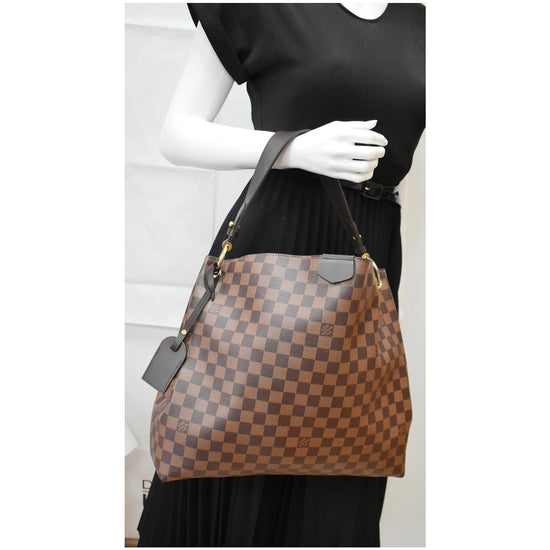 LOUIS VUITTON Official USA Website - Discover Louis Vuitton Graceful MM  hobo bag for women, made with Damier Ebèn…