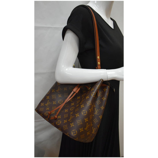 Louis Vuitton Monogram Caramel Neonoe MM Shoulder Bag