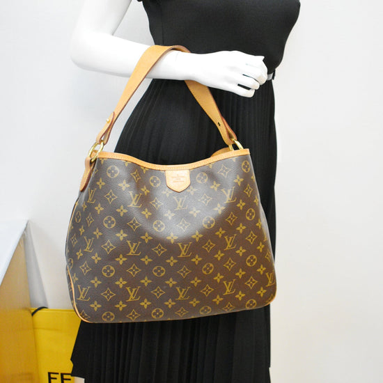 Louis Vuitton Delightful MM Monogram Canvas Shoulder Bag