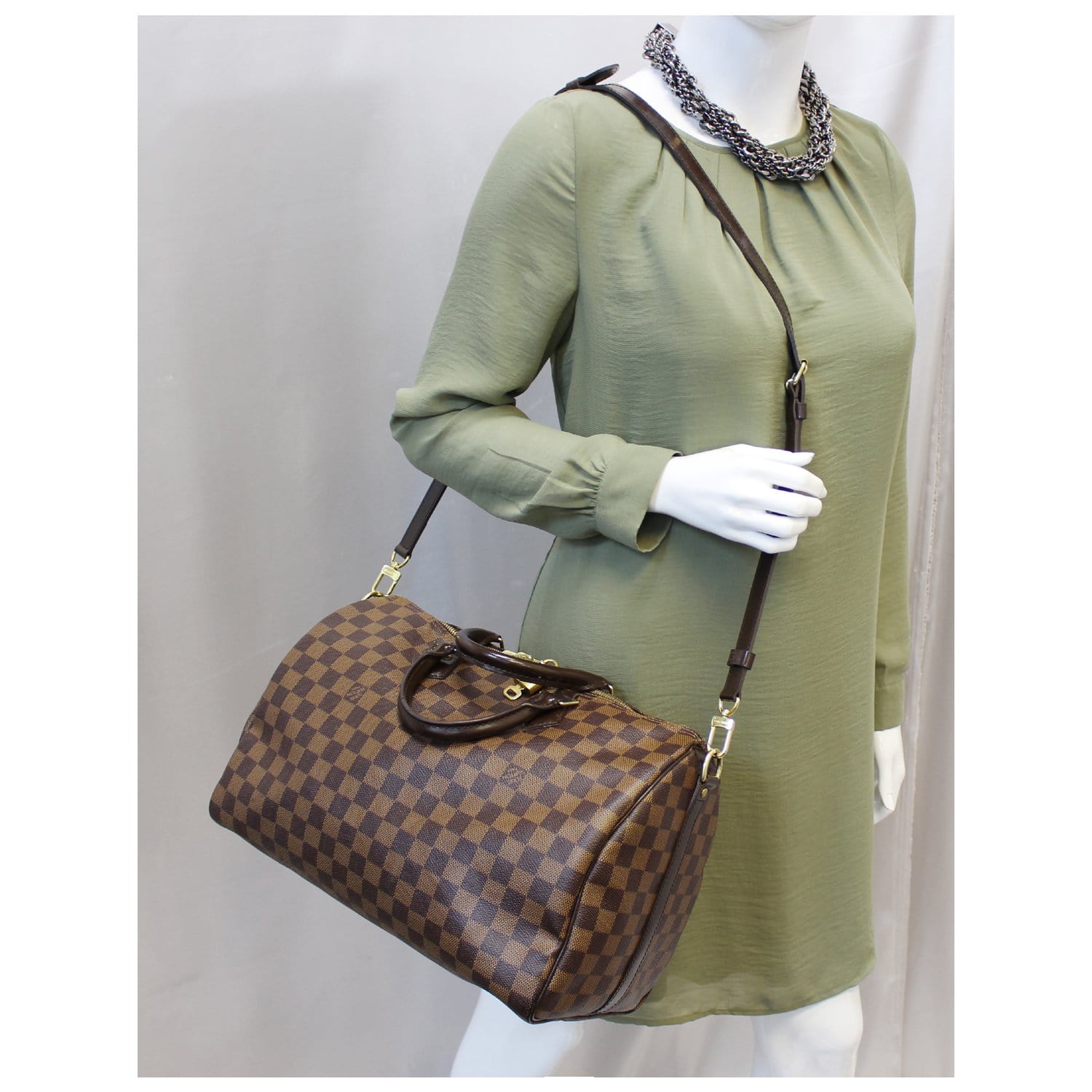 Louis Vuitton Speedy Bandouliere 35  Handbag Clinic