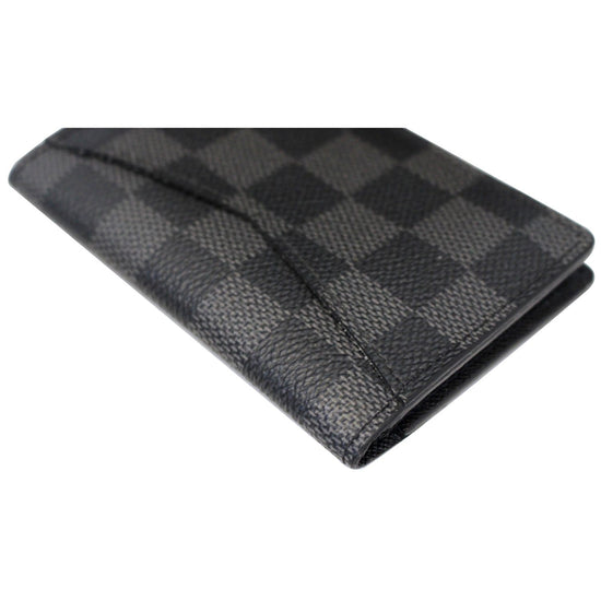 Louis Vuitton Black & Red Damier Graphite Pocket Organizer