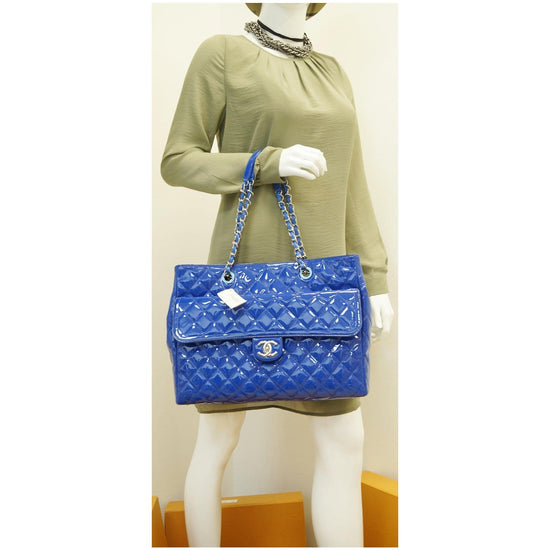 Chanel Blue Small Luxe Ligne Tote