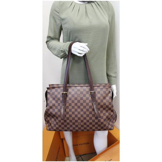 Louis Vuitton Damier Ebene Chelsea Tote at Jill's Consignment