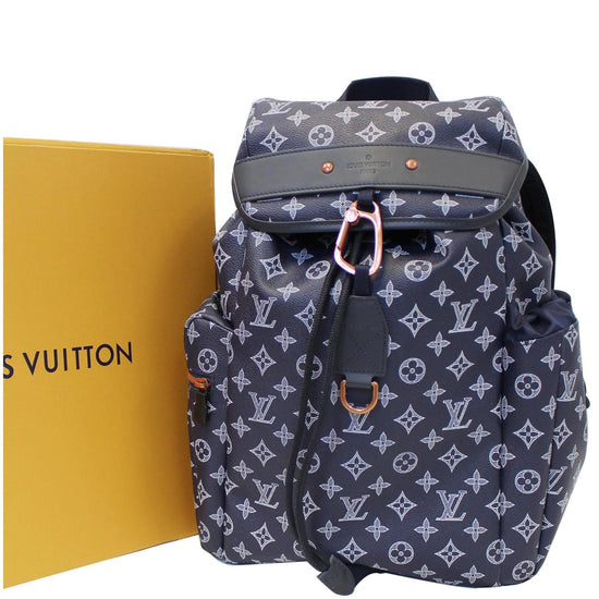 Louis Vuitton LV Discovery backpack new Blue Leather ref.456073 - Joli  Closet