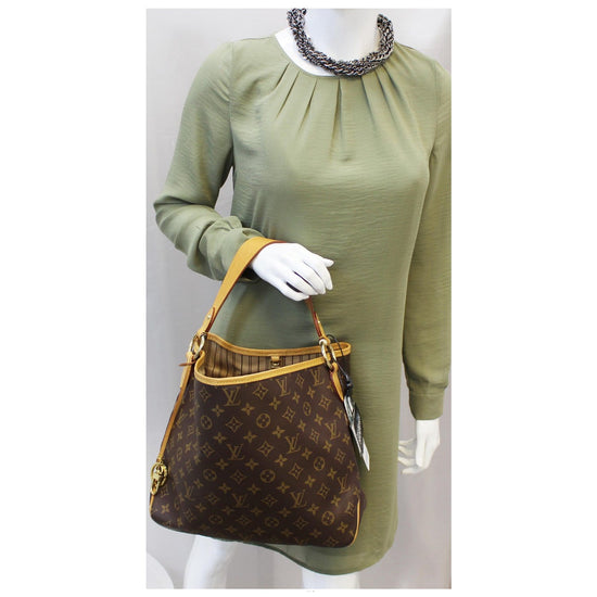 LOUIS VUITTON Delightful PM Monogram Tote Authentic