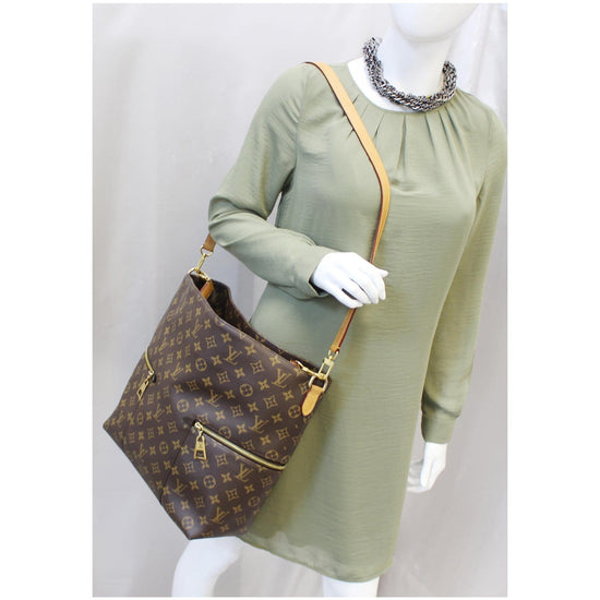 LOUIS VUITTON Melie Monogram Canvas Hobo Shoulder Bag-US