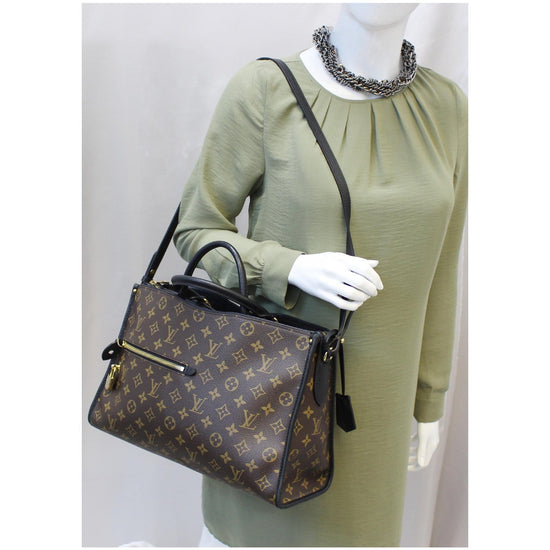 LOUIS VUITTON Popincourt MM Monogram Canvas Shoulder Bag