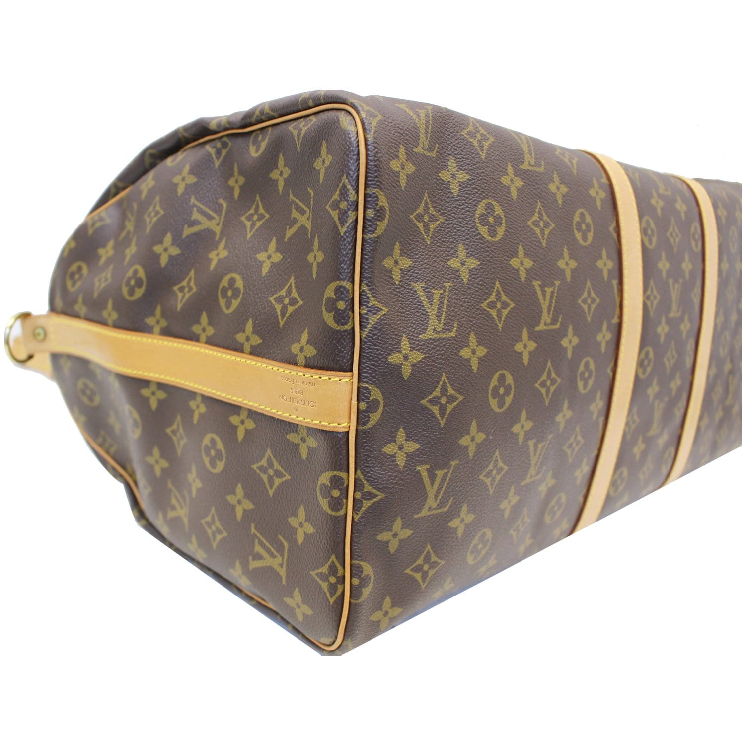 Louis Vuitton Keepall 55 Bandouliere Canvas Travel Bag