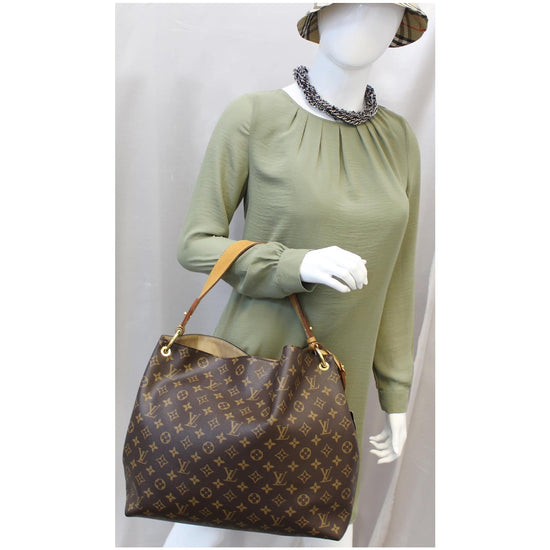 Louis Vuitton Brown, Pattern Print Monogram Graceful mm