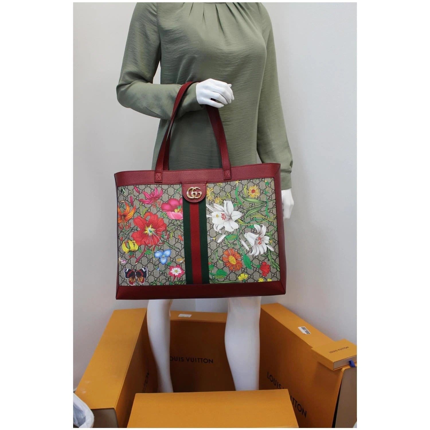 ophidia gg flora medium tote