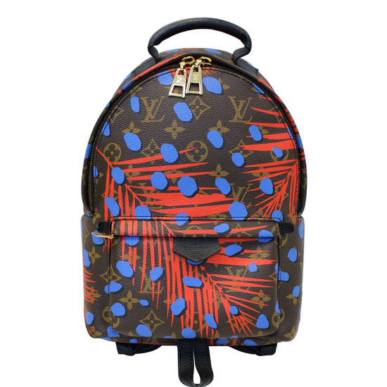 Louis Vuitton  Jungle Giant Monogram Palm Springs Backpack