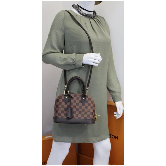 Louis Vuitton // Brown Damier Ebene Alma BB Bag – VSP Consignment