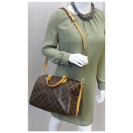 LOUIS VUITTON Speedy Bandolier Shoulder Bag Cross Body M42395