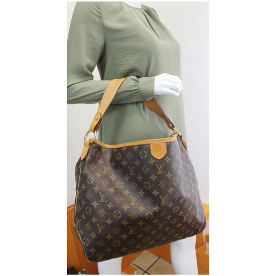 Louis Vuitton Louis Vuitton Delightful MM Monogram Canvas Shoulder