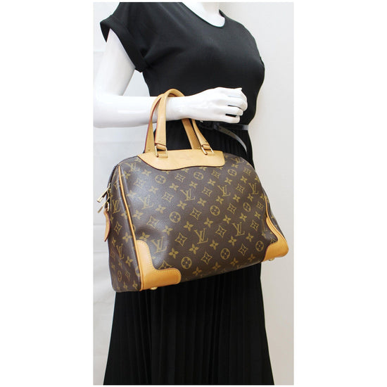 Louis Vuitton Almintou Monogram 2WAY shoulder bag brown P14253