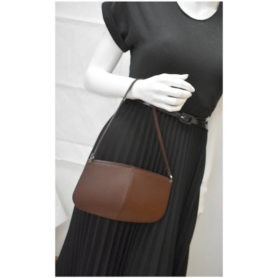 Louis Vuitton Black Epi Leather Pochette Demi-Lune at Jill's Consignment