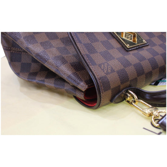 LOUIS VUITTON Damier Ebene Bergamo PM Hand Bag 2way N41167 LV Auth 31839  ref.670122 - Joli Closet