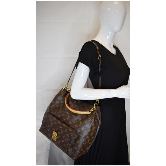 AUTH LOUIS VUITTON METIS HOBO MONOGRAM SHOULDER BAG TOTE EXC COND!