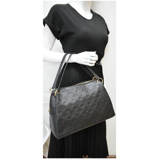 Ponthieu leather handbag Louis Vuitton Black in Leather - 24208985