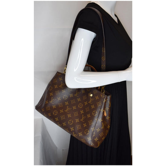 LOUIS VUITTON CA3184 Montaigne MM Satchel Monogram LV Speedy Purse Shoulder  Bag