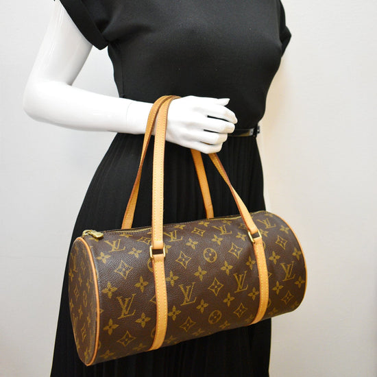 Louis Vuitton Papillon 30 Canvas Monogram Watercolor Brown