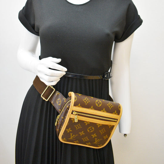 LOUIS VUITTON Bosphore Monogram Canvas Bumbag Brown