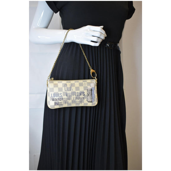 Pochette - Colletion - Damier - N63078 – dct - Louis - Milla - Vuitton -  Travel - ep_vintage luxury Store - Louis Vuitton Micro Noé - Azur