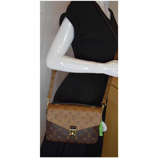 Brown Reverse Louis Vuitton Crossbody Purse – Crown Vick Beauty