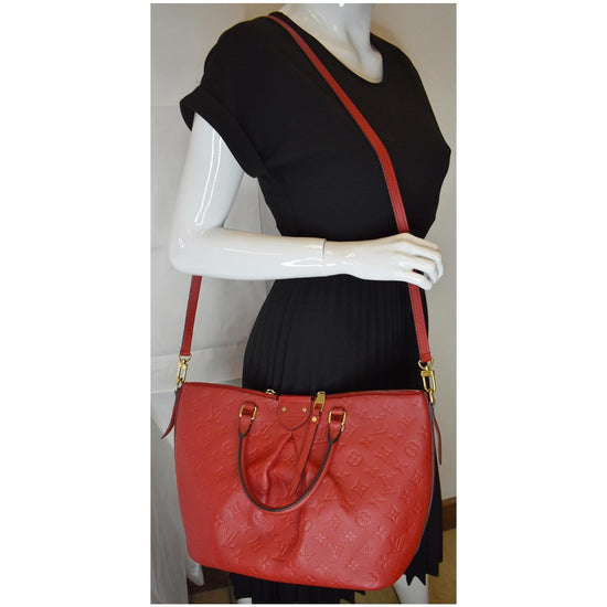 Louis Vuitton Empreinte Mazarine MM Red