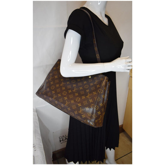 Louis Vuitton Montaigne GM Brown Leather ref.55402 - Joli Closet