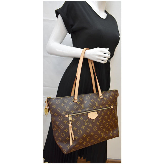 Louis+Vuitton+e+Shoulder+Bag+Brown+Canvas for sale online