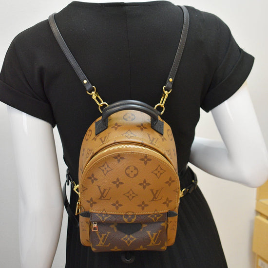 Louis Vuitton Palm Springs Monogram Reverse (Updated Zipper) PM in Coated  Canvas with Gold-tone - US