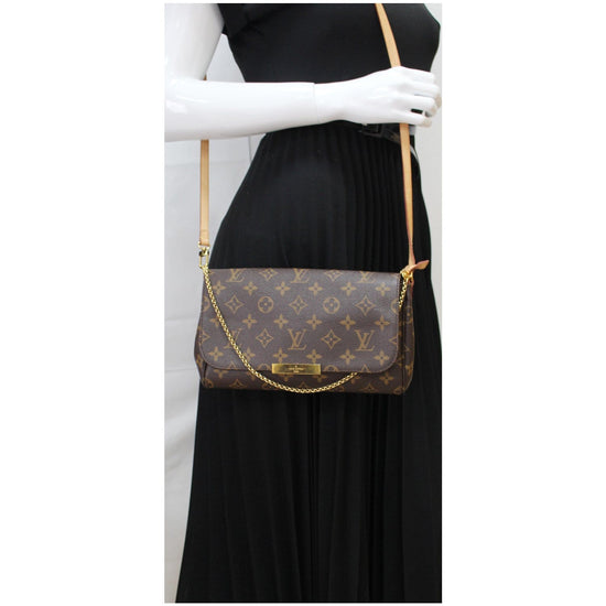 Odéon leather crossbody bag Louis Vuitton Brown in Leather - 31845272