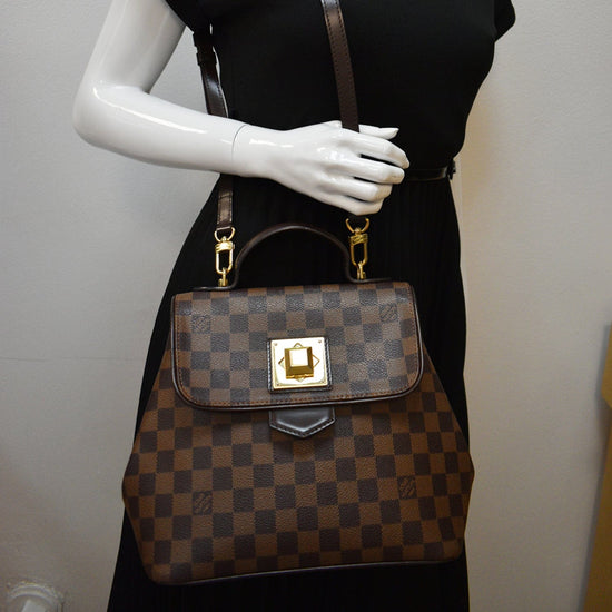 Louis Vuitton Damier Ebene Bergamo PM - Brown Handle Bags