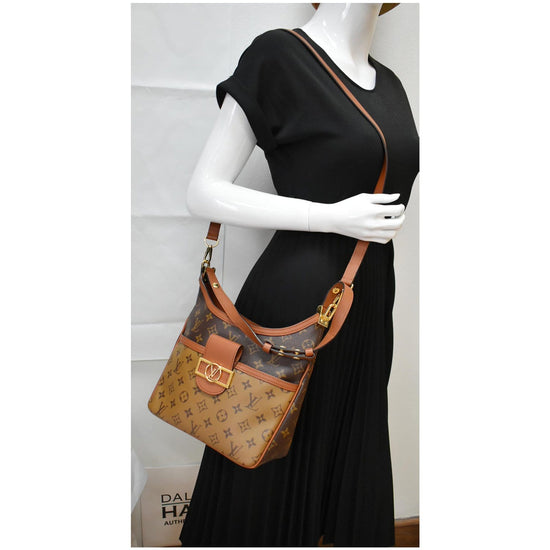 Louis Vuitton Reverse Monogram Dauphine MM Hobo