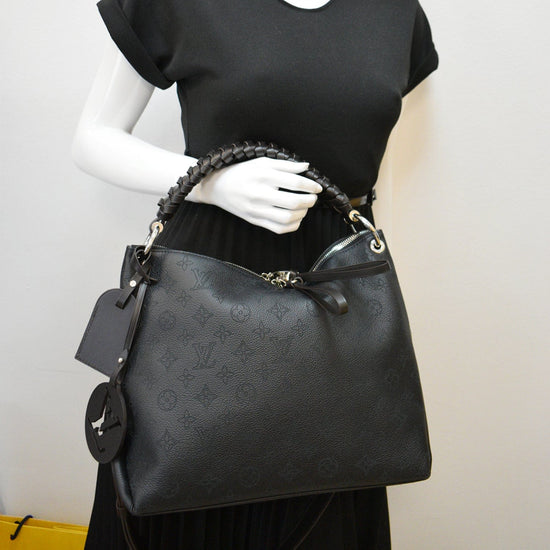 Louis Vuitton Beaubourg Hobo mm Black Mahina