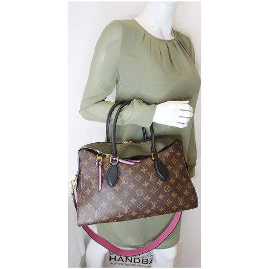 Louis Vuitton - Authenticated Tuileries Handbag - Cloth Brown for Women, Good Condition