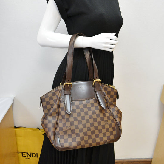 Louis Vuitton 2011 Pre-owned Damier Ebène Verona MM Shoulder Bag