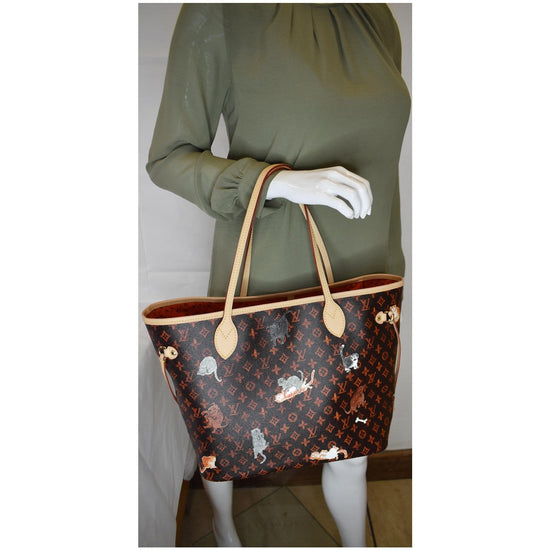 Louis Vuitton Catogram Neverfull MM at 1stDibs