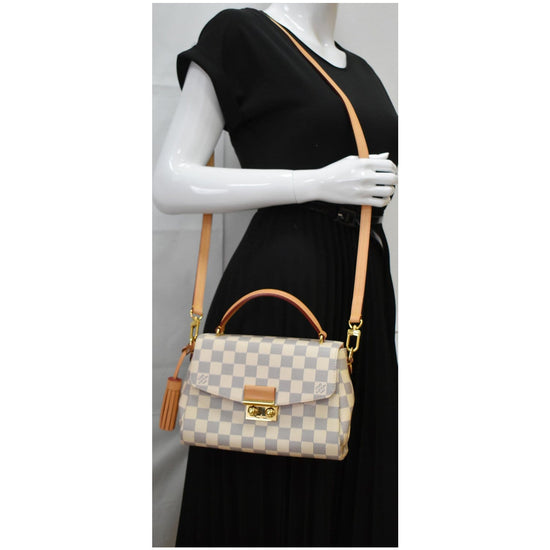💯 Authentic Louis Vuitton Croisette Damier Azur Cross Body Bag