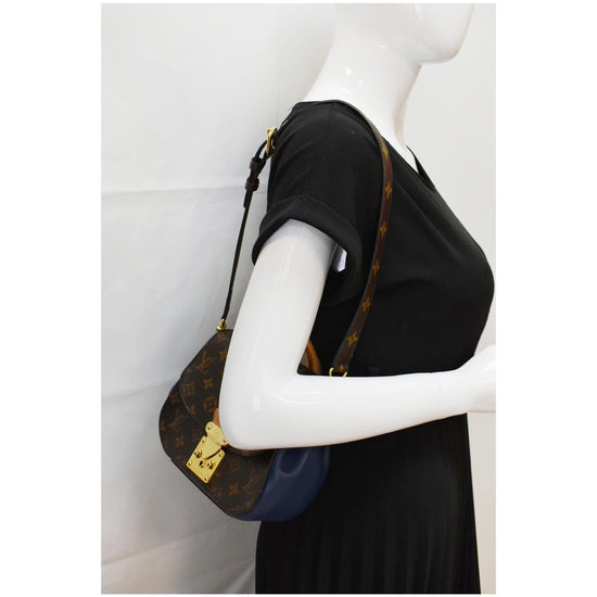 Eden leather handbag Louis Vuitton Brown in Leather - 37893890
