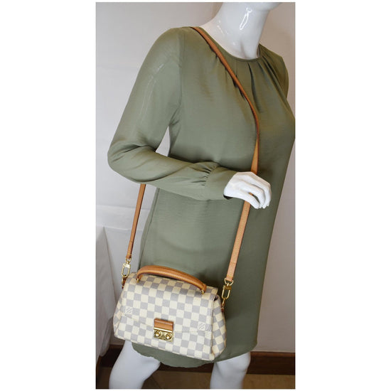 Louis Vuitton Damier Azur Croisette Bag - White Crossbody Bags, Handbags -  LOU756305