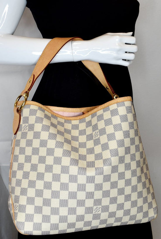 Louis Vuitton Azur Delightful PM Hobo Bag With Rose Ballerine Interior - A  World Of Goods For You, LLC