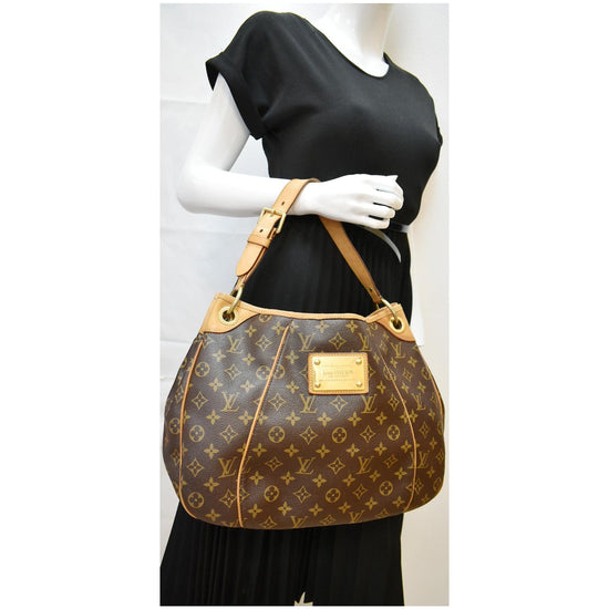 Brown Louis Vuitton Monogram Galliera PM Shoulder Bag – Designer