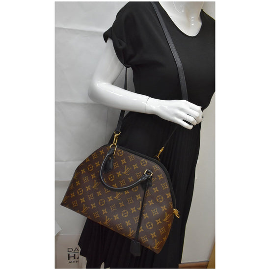 Louis Vuitton Alma bag in brown monogram canvas customized Picsou